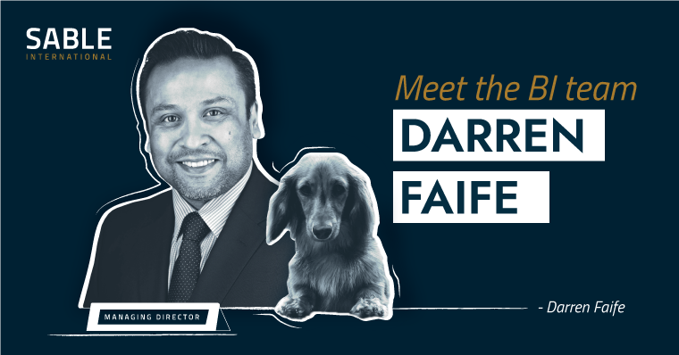 BI_Meet the team_Darren Faife Darren Faife and his dog, Layla