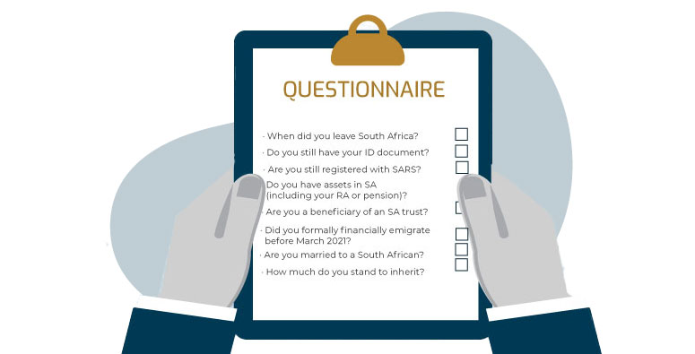 An exchange control form