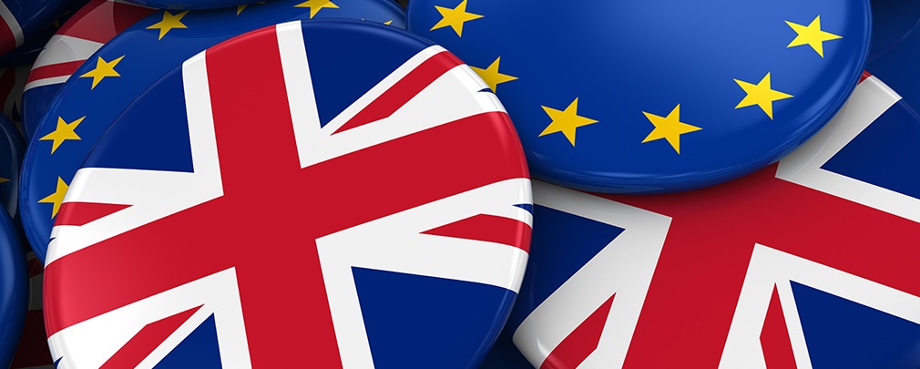 British and Euro flag buttons