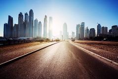 dubai-road-sunset-sunrise