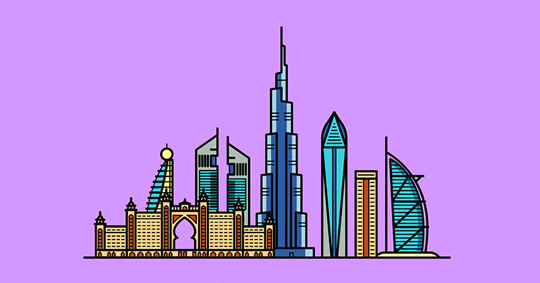 Dubai skyline