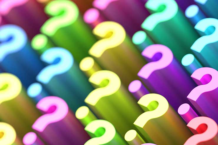 multiple question marks