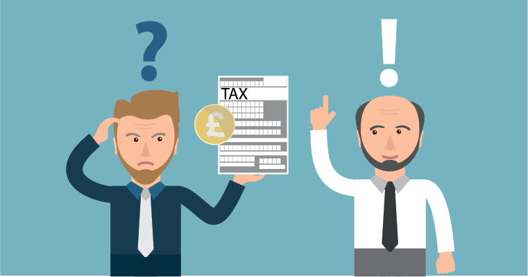Man confused about tax