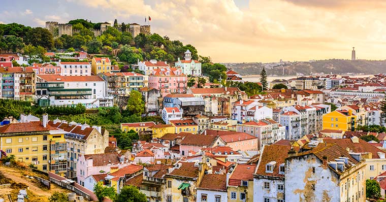 Lisbon city scape Lisbon city scape