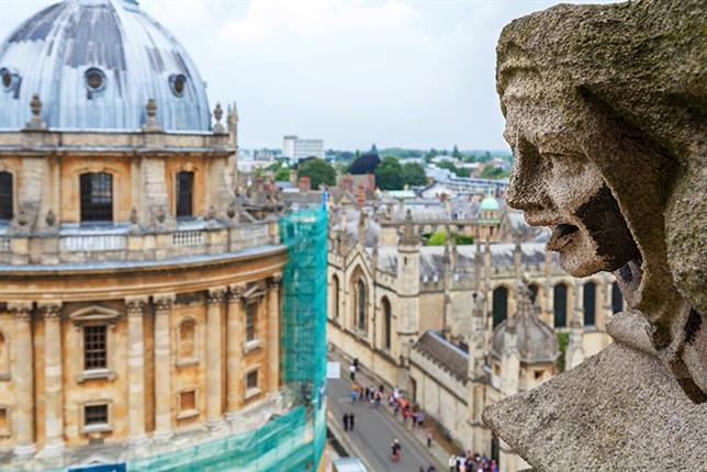 Oxford University St Mary church