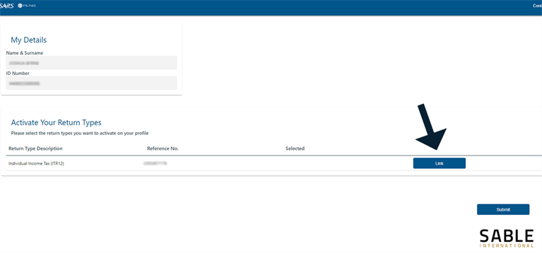 sarsguide6 sars efiling registration linking tax practitioner