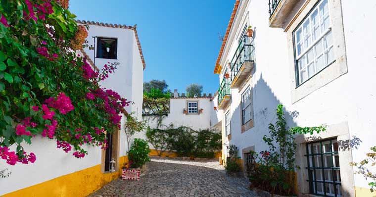 Streets of Obidos Streets of Obidos