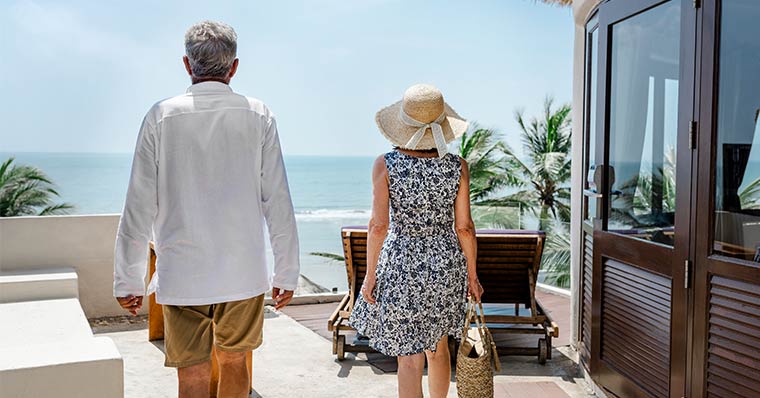 mature-couple-at-resort Mature couple at resort