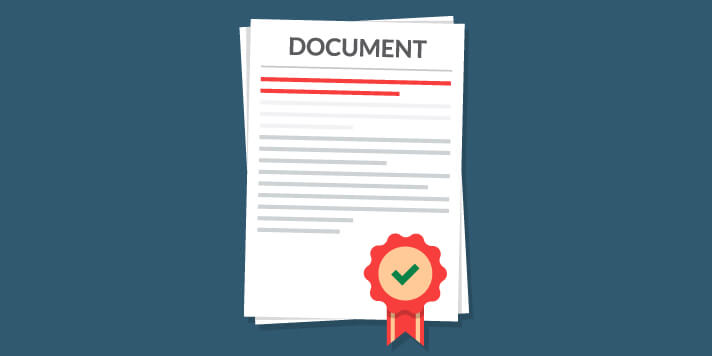 Documents with merit badge Documents with merit badge